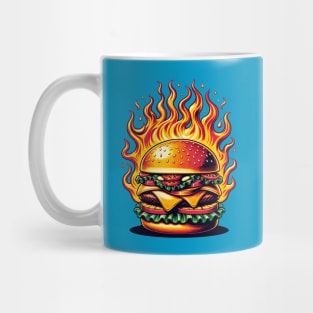 Fire burger Mug